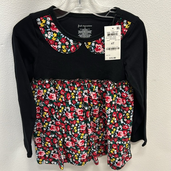 New Toddler Girls Ditsy Daisy Tunic, Created for Macy's - Picture 2 of 5
